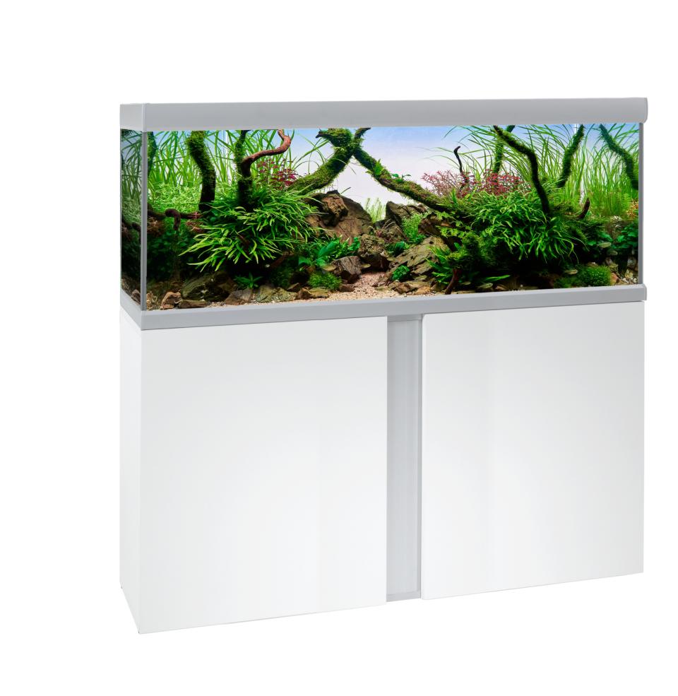 Fusion 325 L Akvarium Sølv/hvitt - 130X50X54 CM