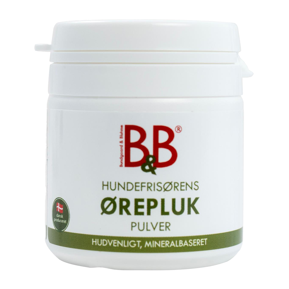 B&B Mineralbasert ørepinnepulver - 25 g
