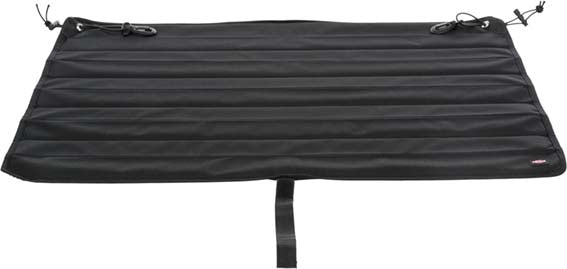 Bilbeskyttelse for bagasjerom, sammenleggbar støtfangerbeskytter, Svart - 80X63 CM