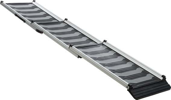 Ramp Petwalk, teleskopisk i aluminium - 40x78-175 cm