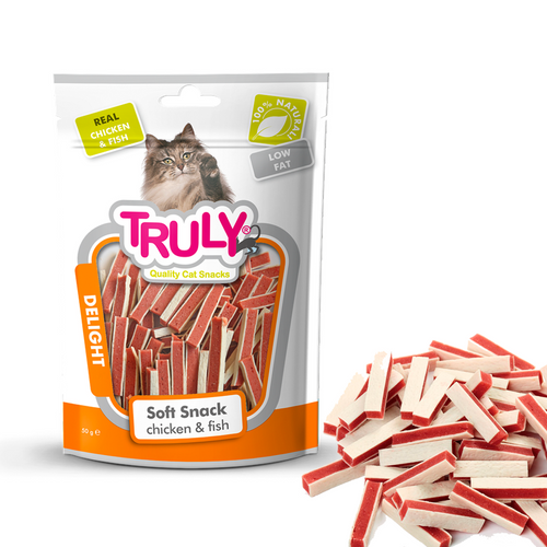 Truly Cat Kylling og Fisk - 50 G