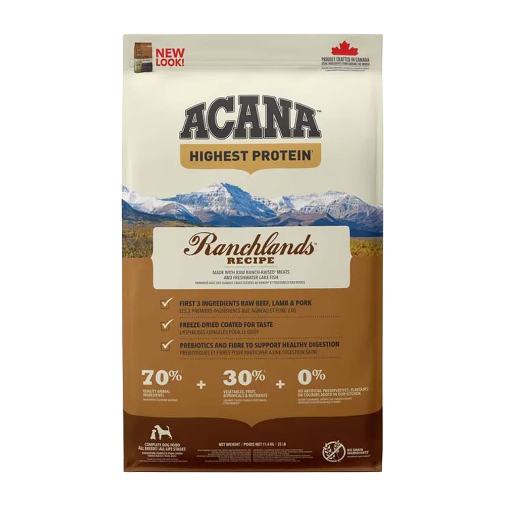 Acana Ranchland-oppskrift - 11,4 kg