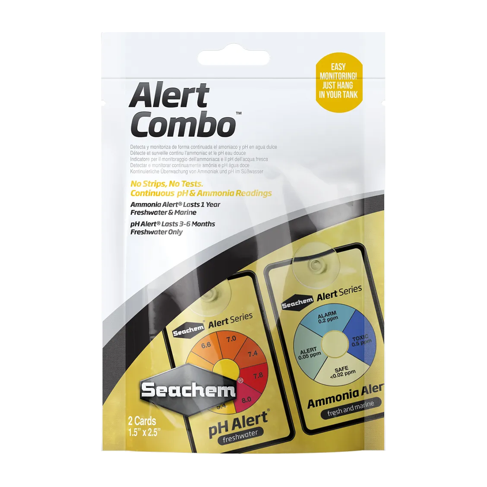 Seachem Alerts Combo Pack 6 måneder Ph/Ammoniakk