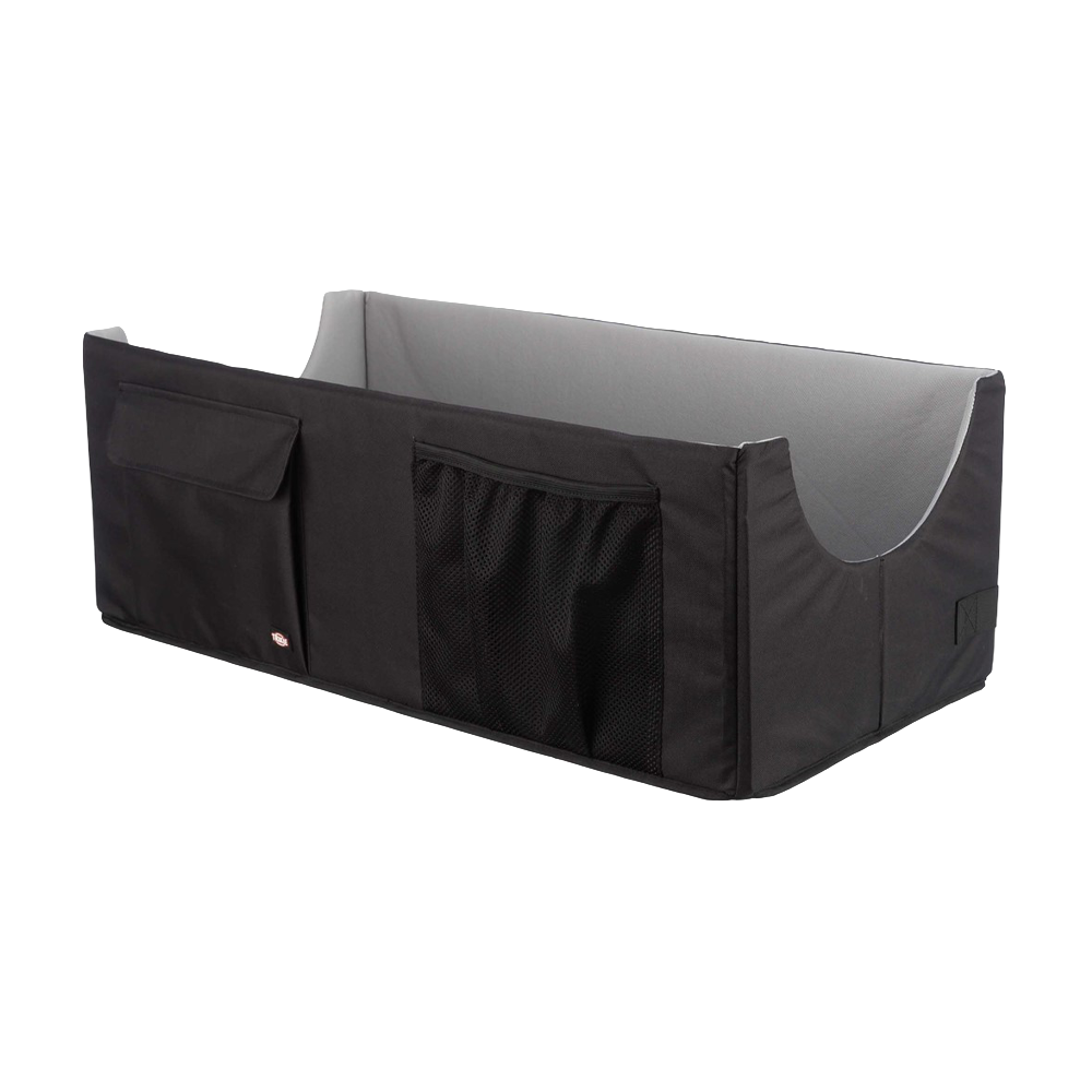 Bilsete dobbelt svart/grå - 80 × 28 × 39 cm