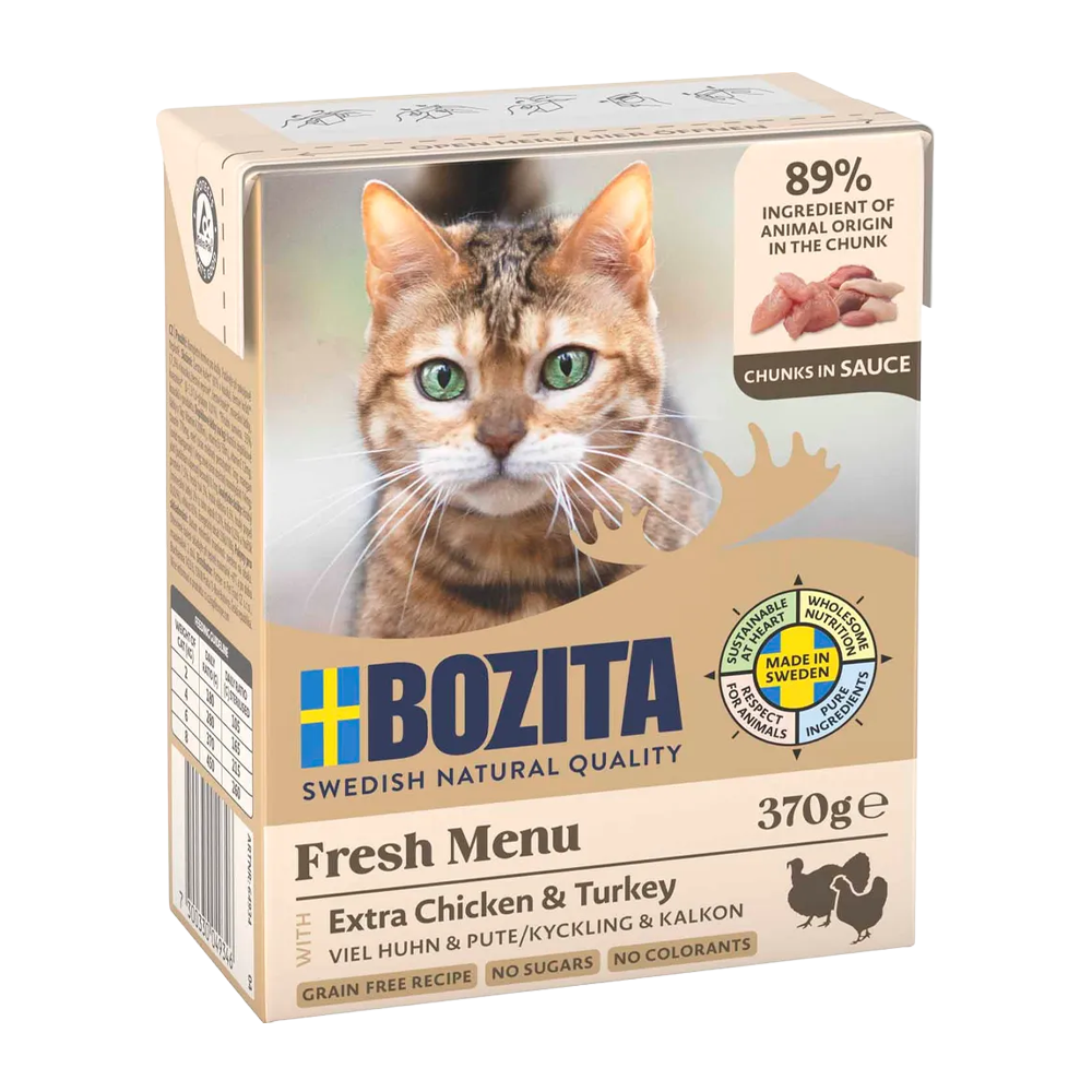 BOZITA KATTE KYLLING OG KALKUN
