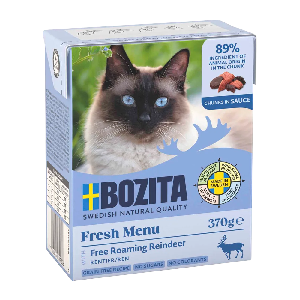 BOZITA KATTEKYLLING I SAUS MED REN 370G