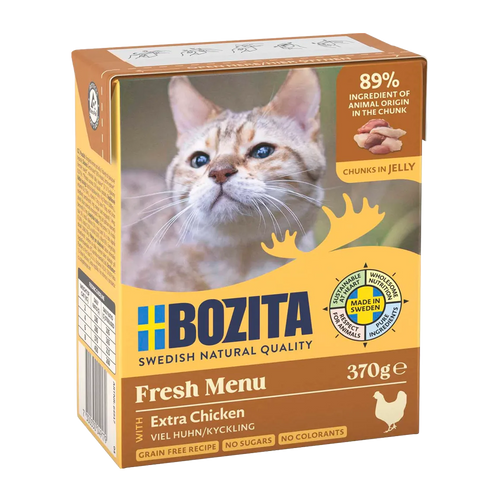 BOZITA KATTEKYLLING I GELÉ 370 G