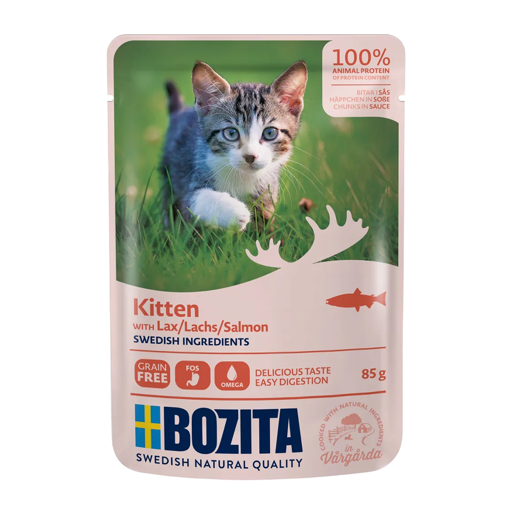 Bozita Kitten Laks i sauspose - 85 g