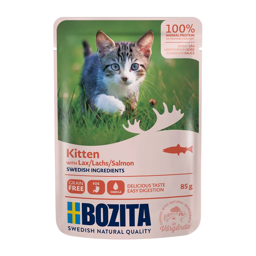 Bozita Kitten Laks i sauspose - 85 g