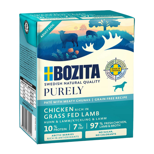 Bozita D Purely Paté Lam 6 stk. 370 g