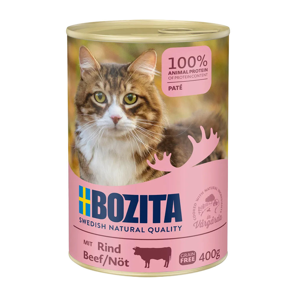 Bozita Paté Storfekjøtt - 400 G