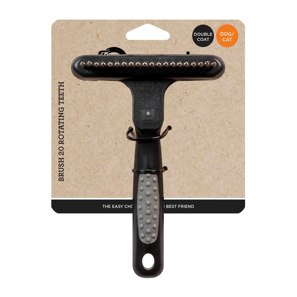 Børst 20 roterende tenner - 16,6 x 11,4 x 5 cm