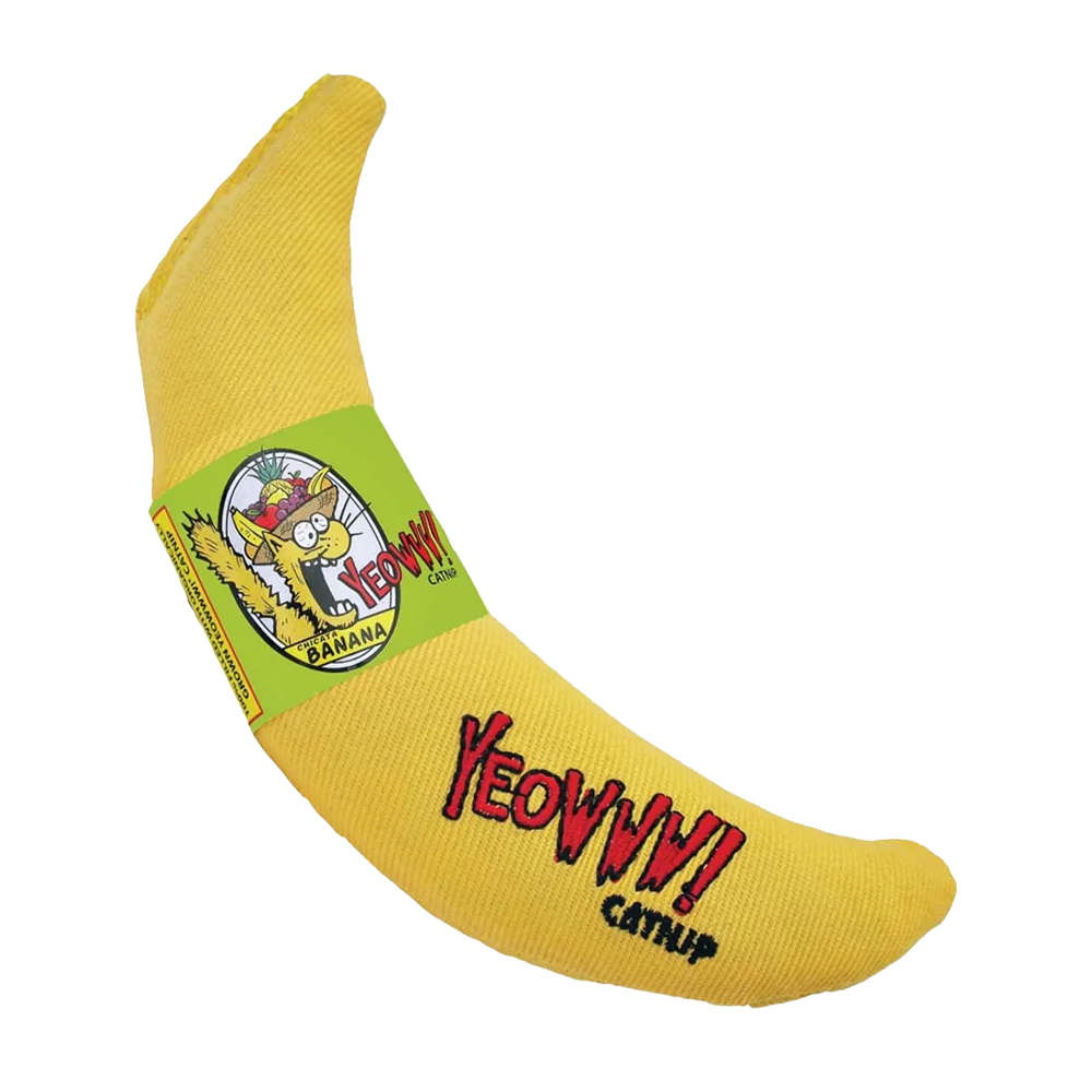 Yeowww Kattemynte Banan - 18 CM