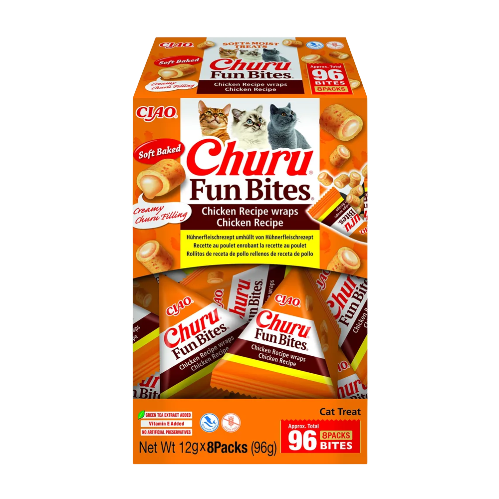 Churu Cat Fun Bites Kylling 8stk