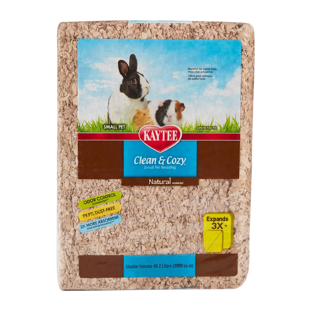 Kaytee Clean & Cozy Naturlig Bunnsand - 49,2 L