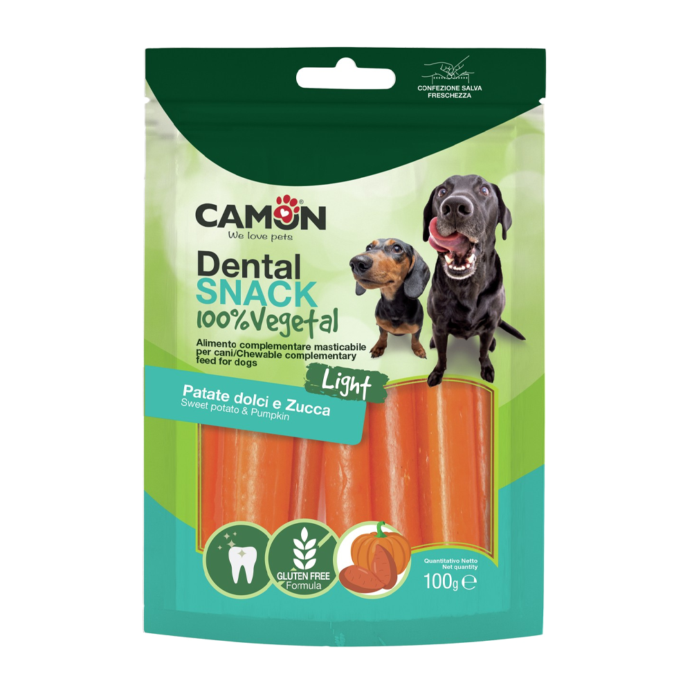 Grønnsaksgodbiter til hund, søtpotet/gresskar