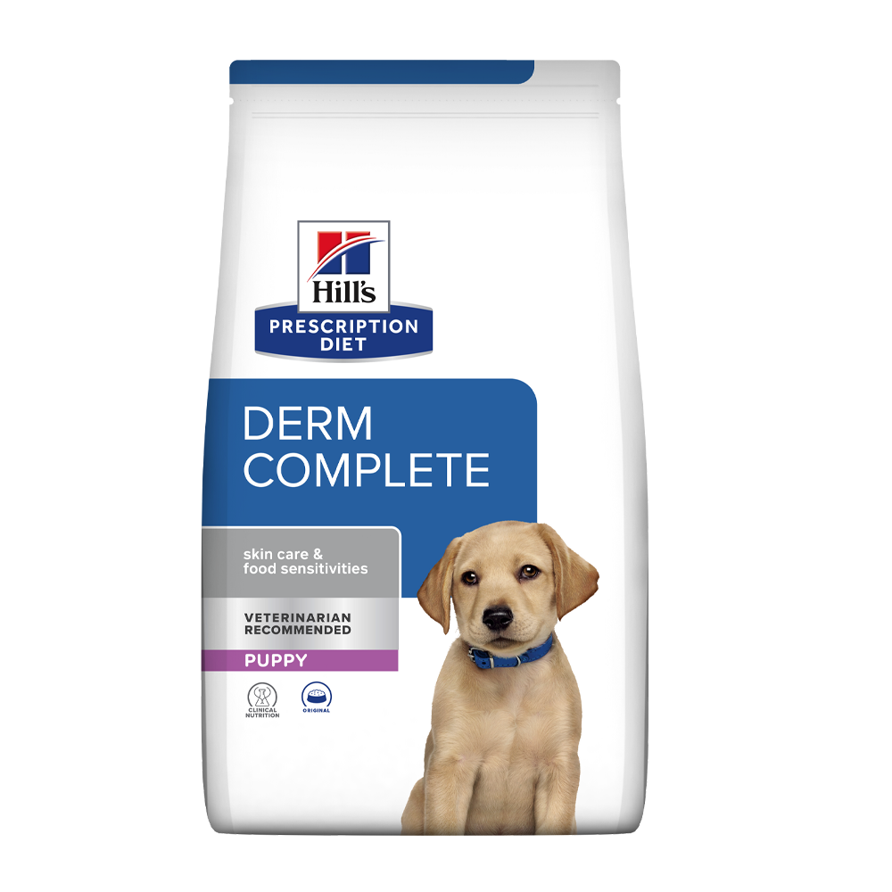 Prescription Diet Canine Derm komplett valpfôr - 4 kg