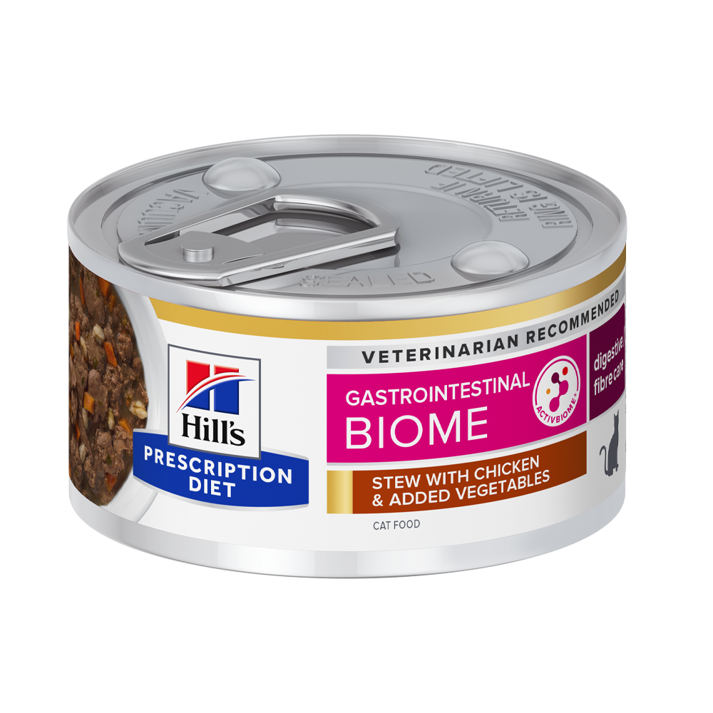 Prescription Diet Feline Gi Biome Stew Kylling&grønnsaker - 82 G