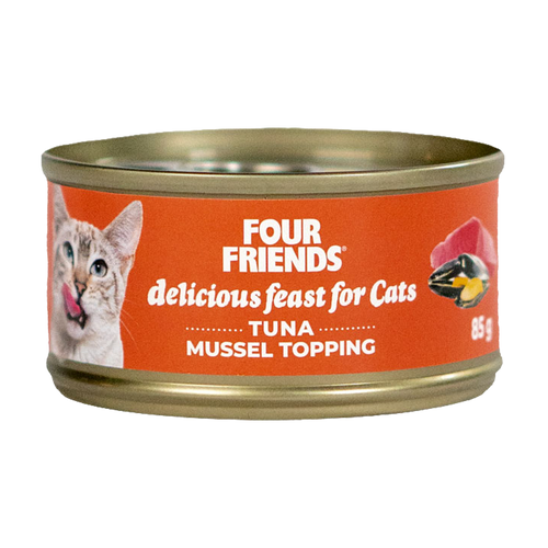 FourFriends Tunfisk og Blåskjell - 85 G
