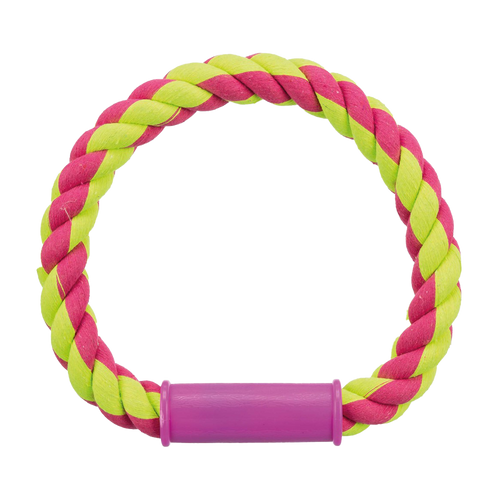 Tanntrådring Lime/Rosa - 30 CM