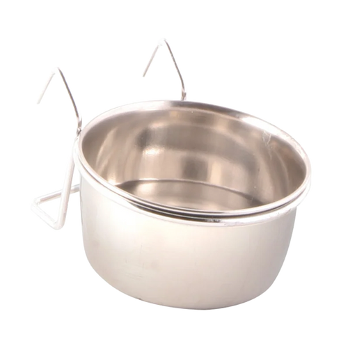 Matkopp i rustfritt stål med holder - 150 ml