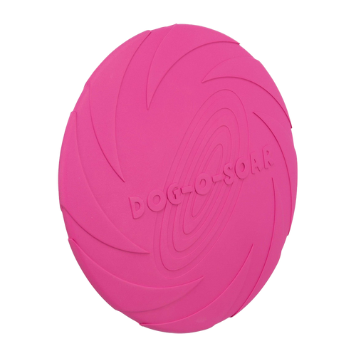 Frisbee Naturgummi Rosa - 24 CM