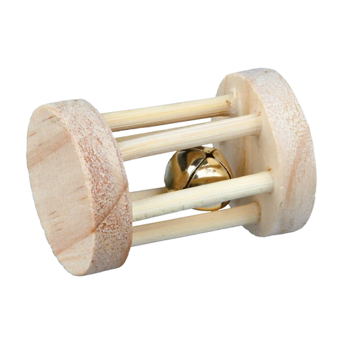 Gnagerrulle med bjelle - 3,5x5 cm