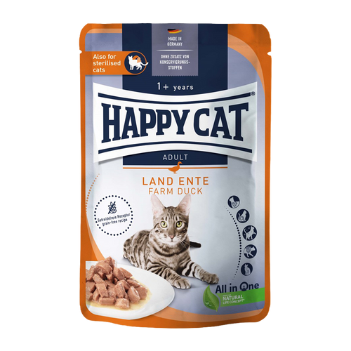 Happycat våt/sausand - 85 G