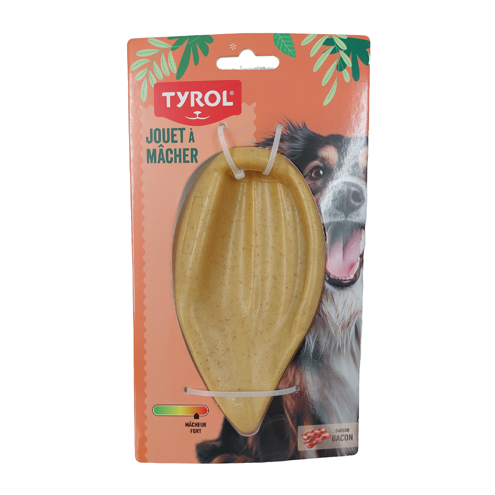 Hundetyggegummi griseører bambus Tyrol - 16 CM