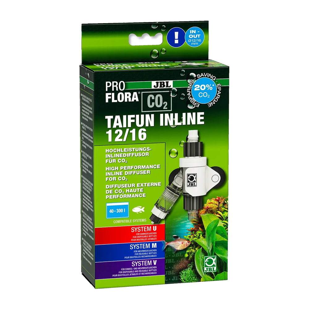JBL Proflora Taifun 12/16 Inline-diffuser CO2