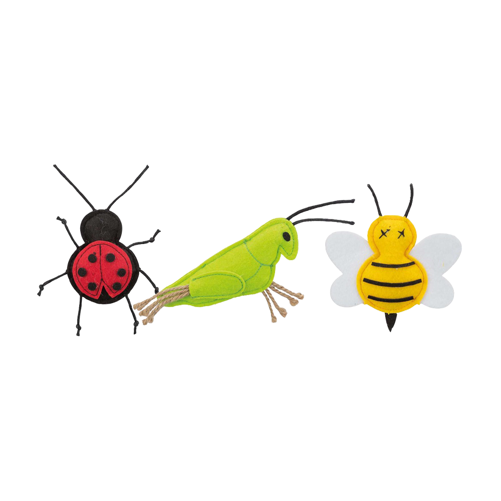 Katteleker Insekter Filt Kattemynte - 11 CM