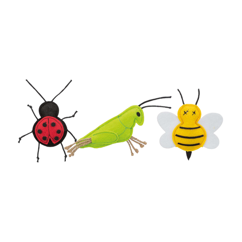 Katteleker Insekter Filt Kattemynte - 11 CM