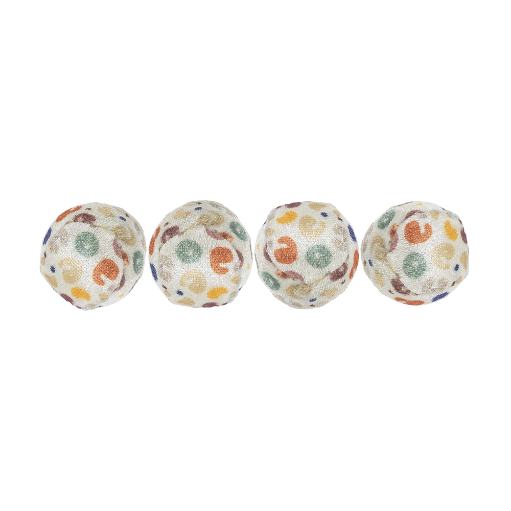 Katteleke Leopardball 4 - Pakke - 3,5 CM