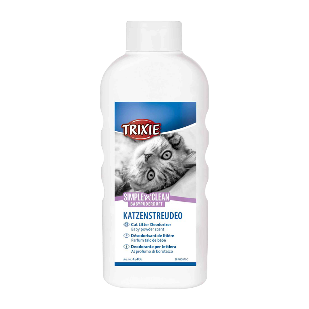 Simple´n´clean Kattesanddeo Babypudder - 750 G