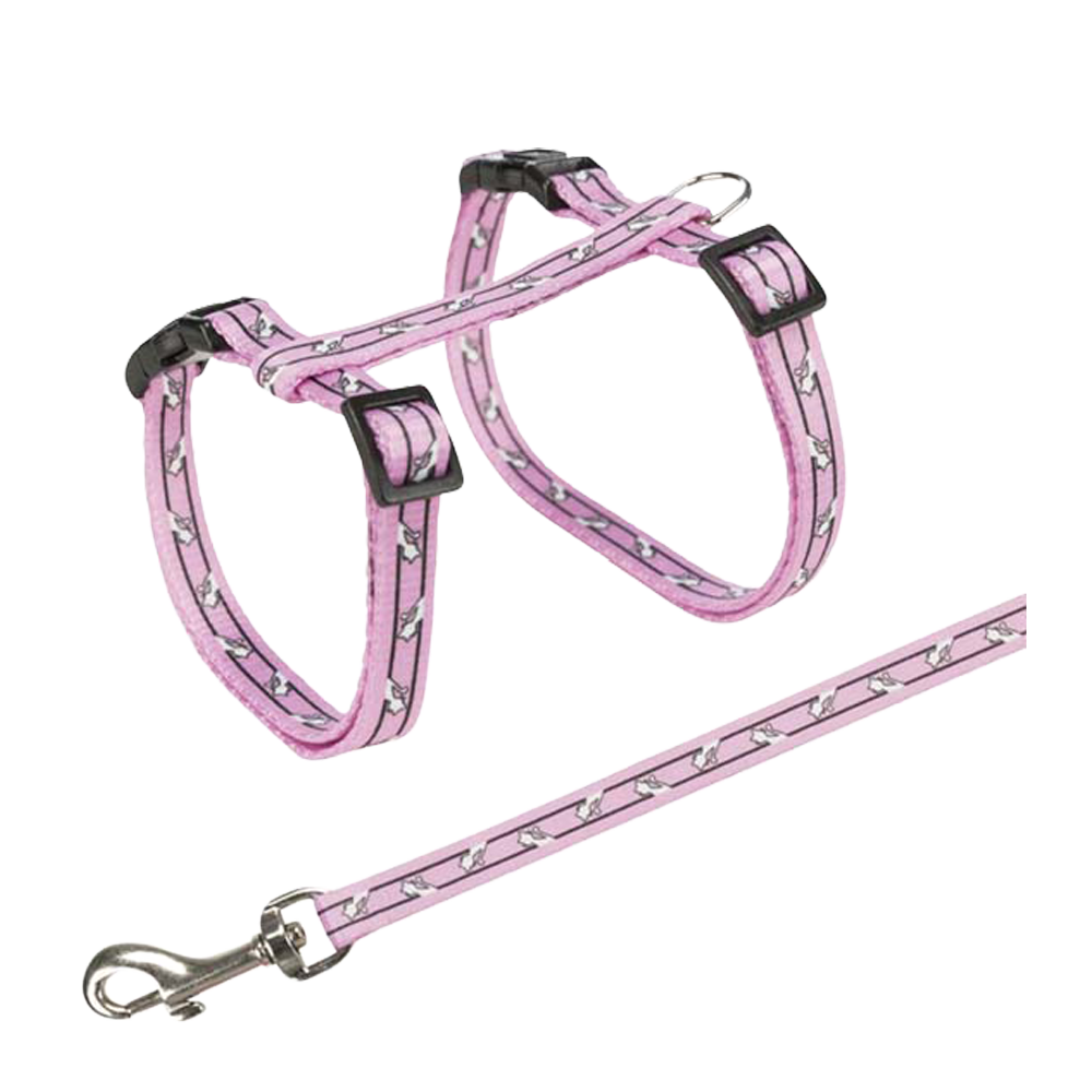 Kattesele + bånd 24 - 45 CM