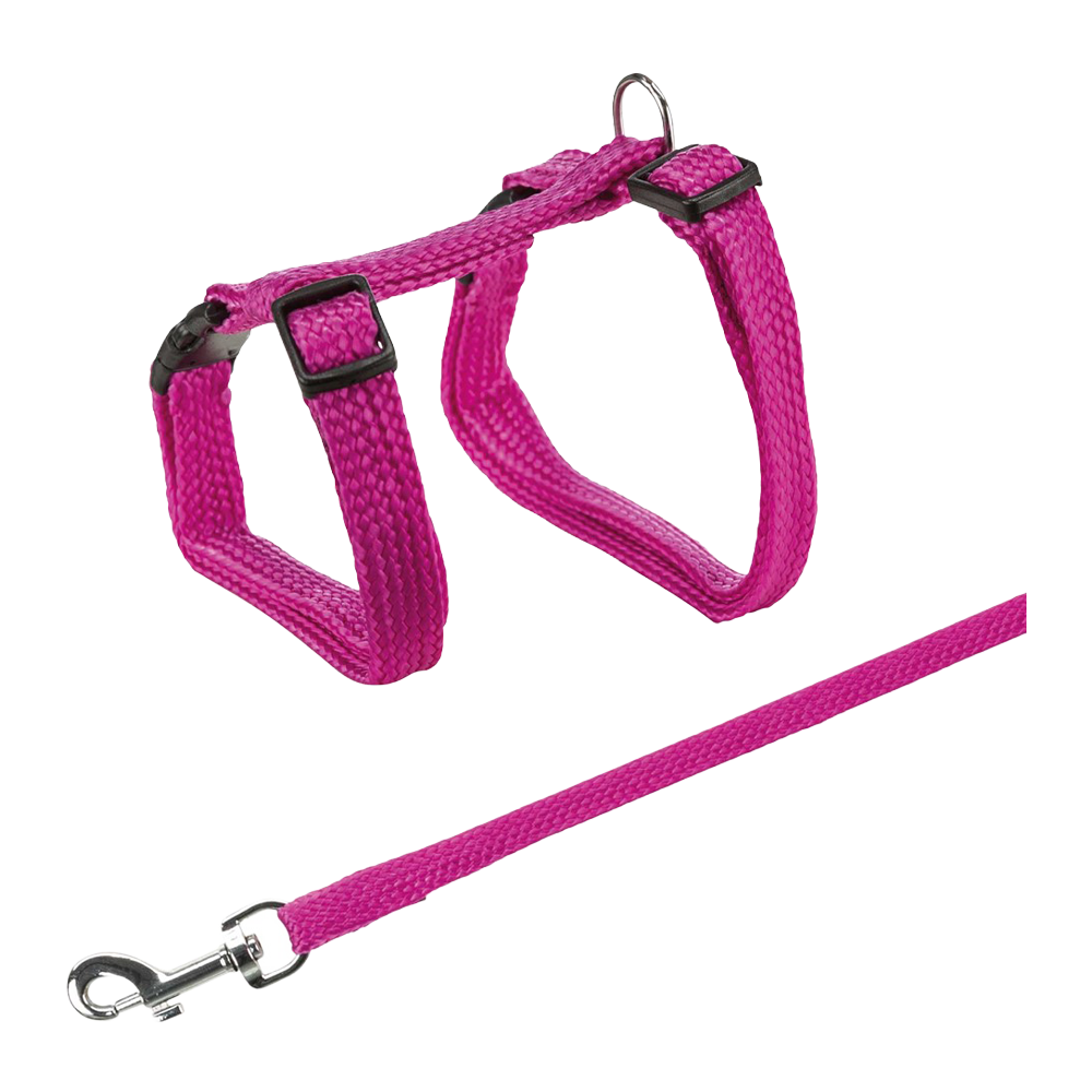 Kattesele + bånd 22 - 42 CM