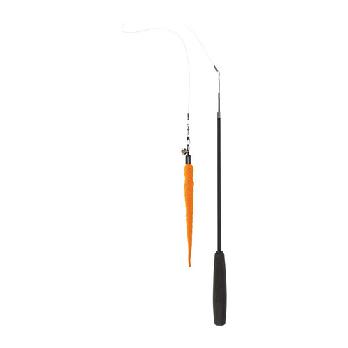 Kattevippestol med teleskopstang/klokke 38–98 cm