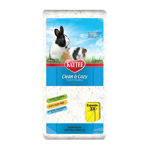 Kaytee Clean & Cozy Bunnsstrø Hvit - 24.6 L