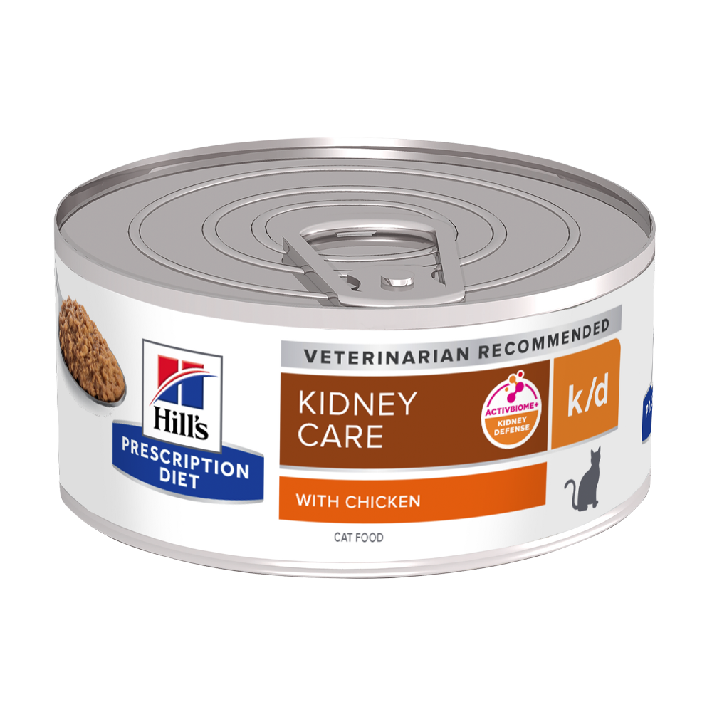 Prescription Diet Feline K/D Kylling - 24x156 g