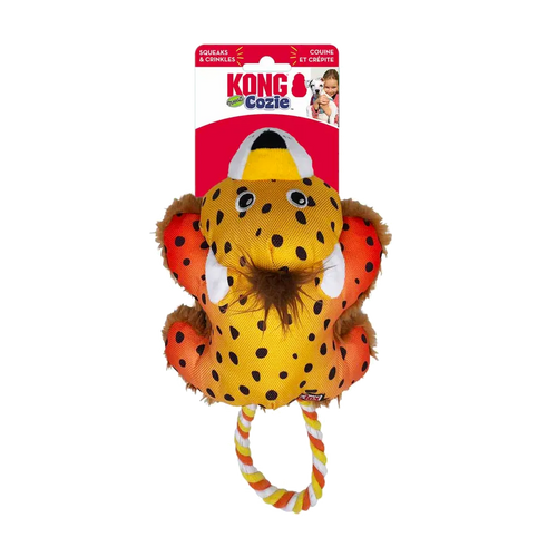 Kong Cozie Tuggz Gepard S/M - 26x15x9,5 CM