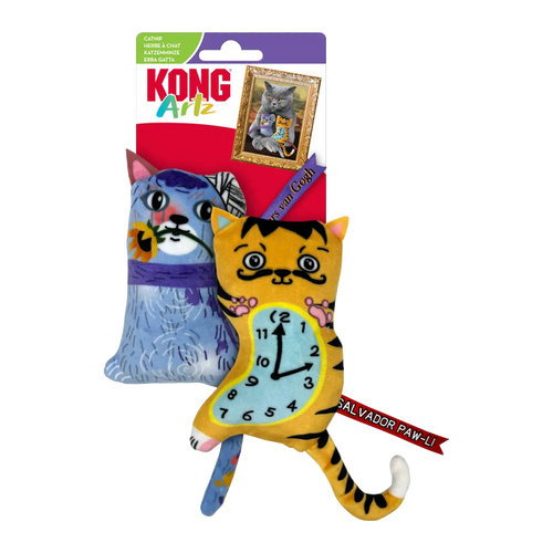 Kong Katt Artz Dali/Van Gogh - 2 Pack | Endast 119 kr! - Zoogiganten