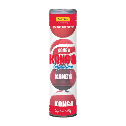 Kong Signature Balls 4-pakning Liten Mix Ø - 5,7 CM