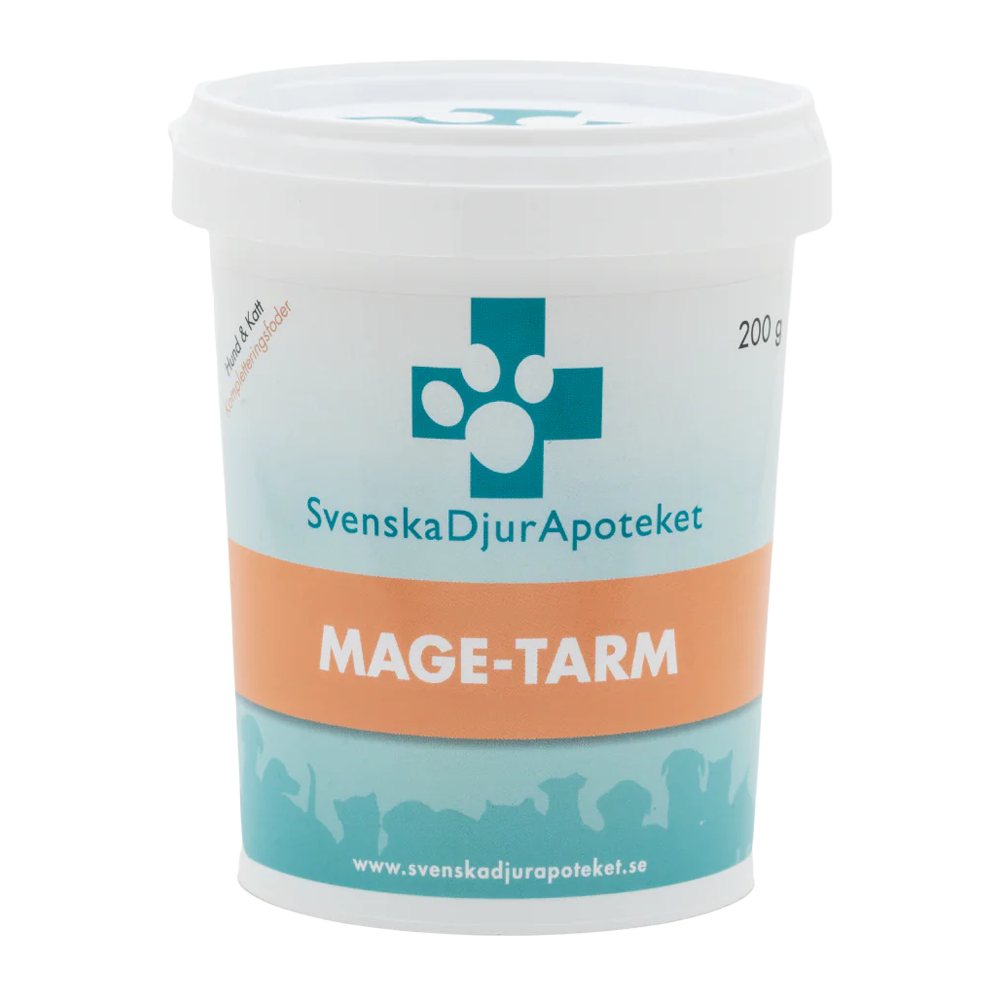 Svensk veterinærapotek Mage - Tarm - 200 G