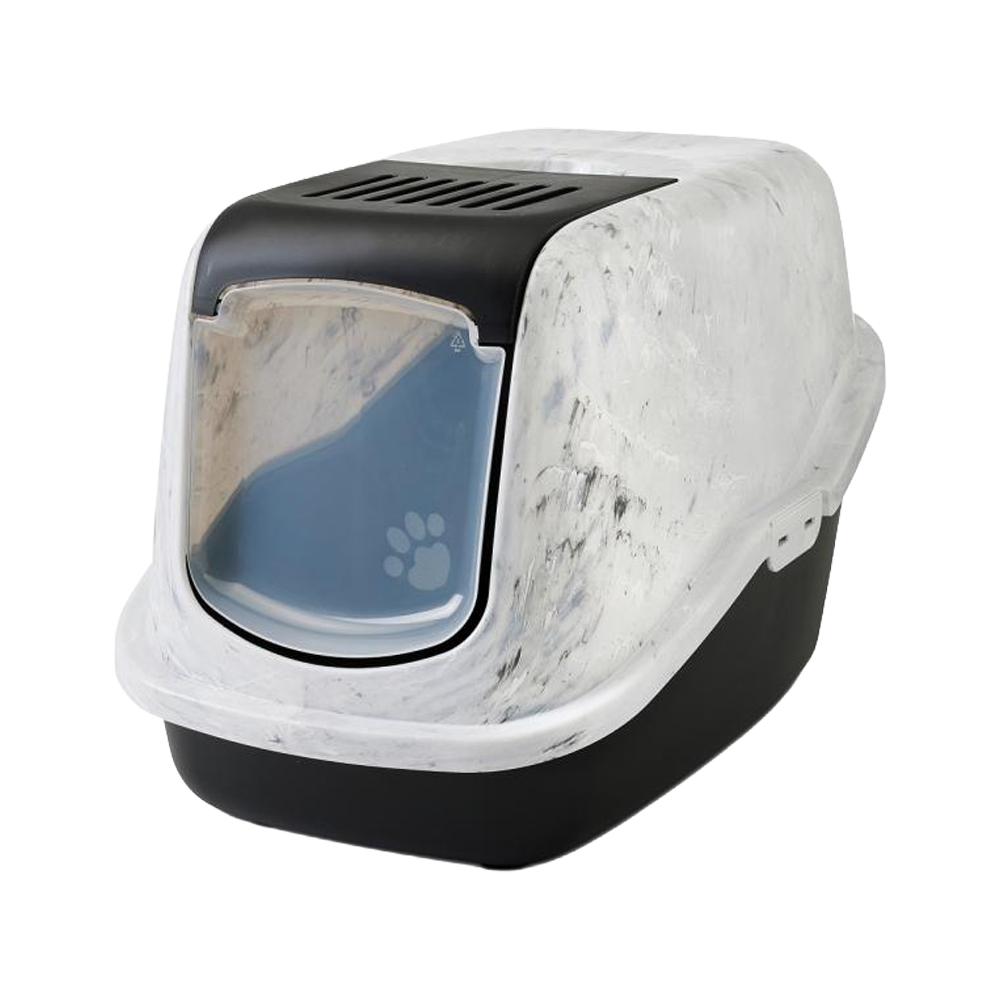 Nestor Marmor Grå - Svart