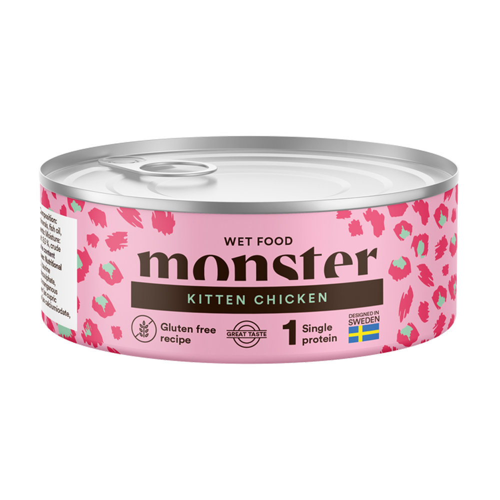 Monster Cat Kitten Chicken boks - 100 G
