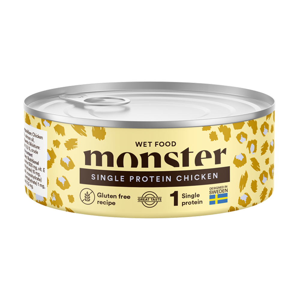 Monster Cat Adult Single Chicken Boks - 100 G