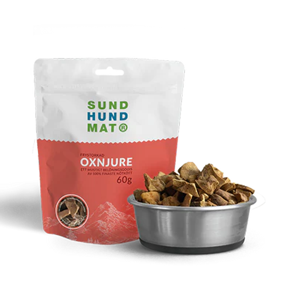 Frysetørkede oksenyrer - 60 g