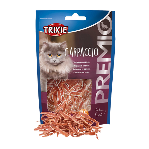 Premium Carpaccio med and og fisk - 20 g
