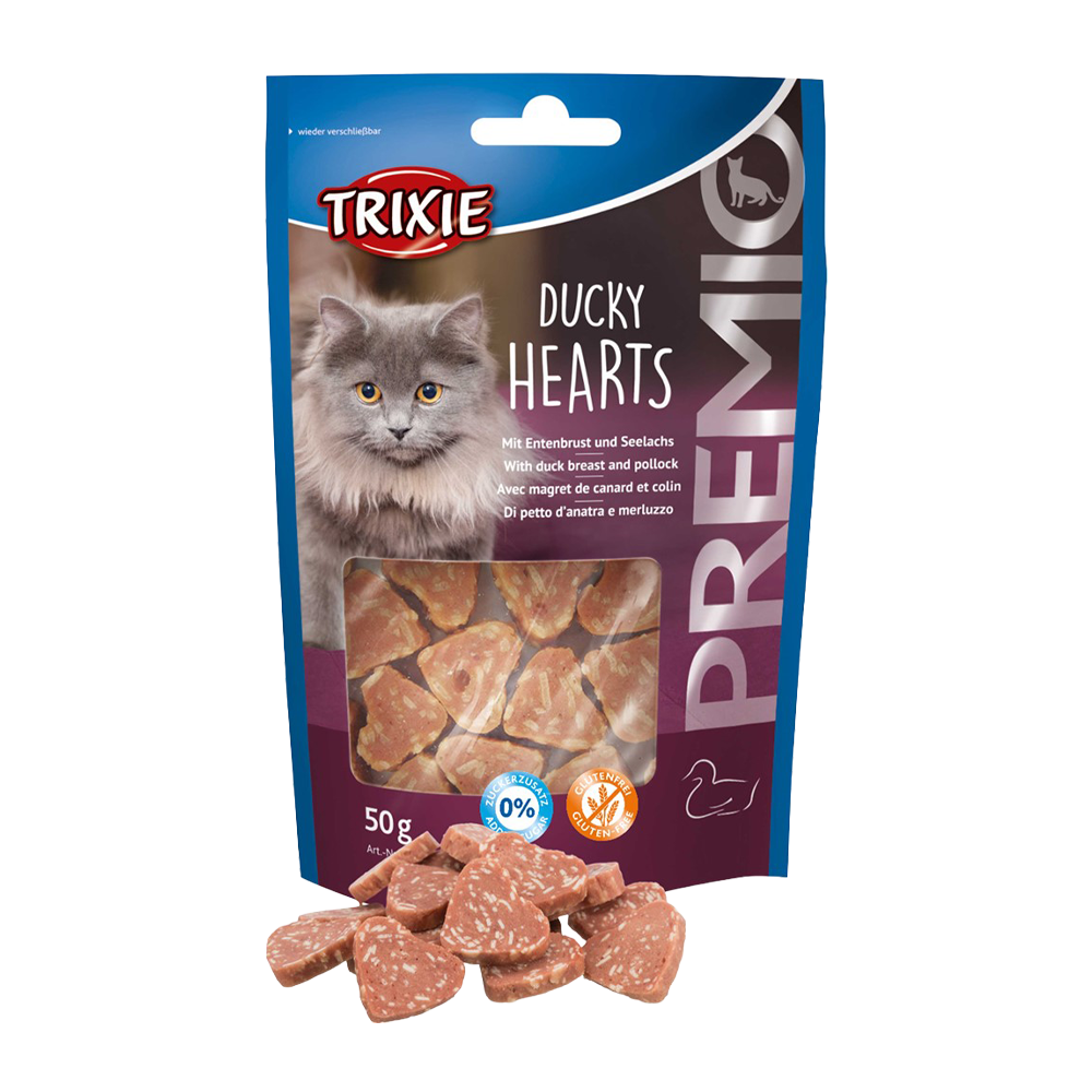 Ducky Hearts-premie - 50 g