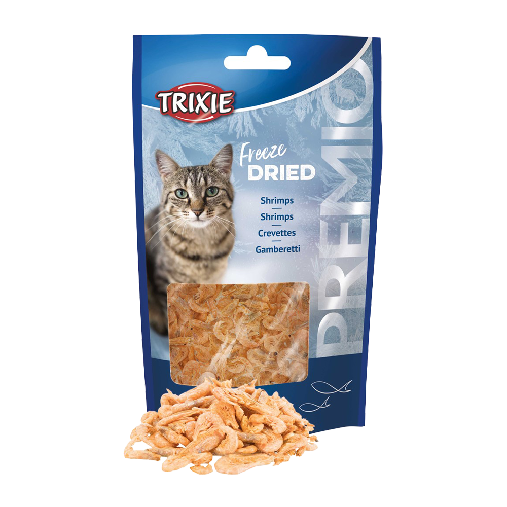 Premio frysetørkede reker - 25 g